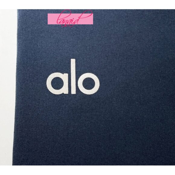 Alo Megastar Cargo Pants High OR Low Rise Navy Wide Leg Outdoor Hiking Utility L - Picture 12 of 13